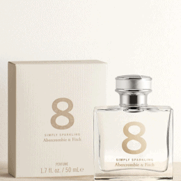ABERCROMBIE & FITCH 8 SIMPLY SPARKLING (W) PERFUME  50ML