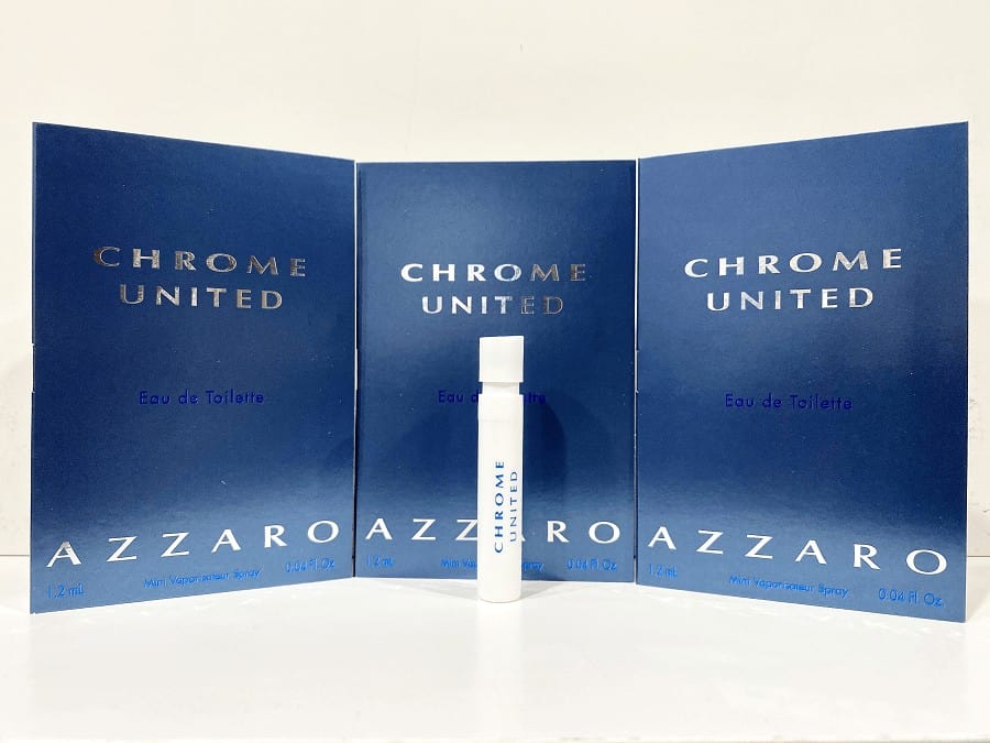 AZZARO CHROME UNITED EDT (M) VIAL 1.2ML