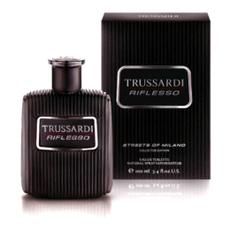 TRUSSARDI RIFLESSO STREETS OF MILANO COLLECTOR EDITION EDT (M) 100ML