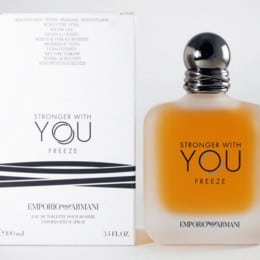 EMPORIO ARMANI STRONGER WITH YOU FREEZE EDT (M) 100ML TESTER