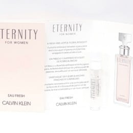 CALVIN KLEIN ETERNITY FOR WOMEN EAU FRESH EDP VIAL 1.2ML X 2PC