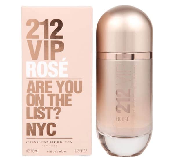 CAROLINA HERRERA 212 VIP ROSE EDP (W) 80ML