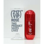 carolina herrera 212 vip rose red limited edition edp (w) tester 80ml