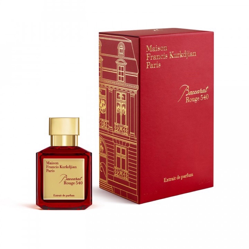 maison francis kurkdjian baccarat rouge 540 extrait de parfum (u) 70ml