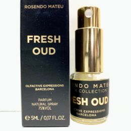 rosendo mateu fresh oud edp (u) mini spray 5ml