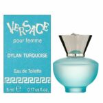 versace dylan turquoise pour femme edt (w) mini 5ml
