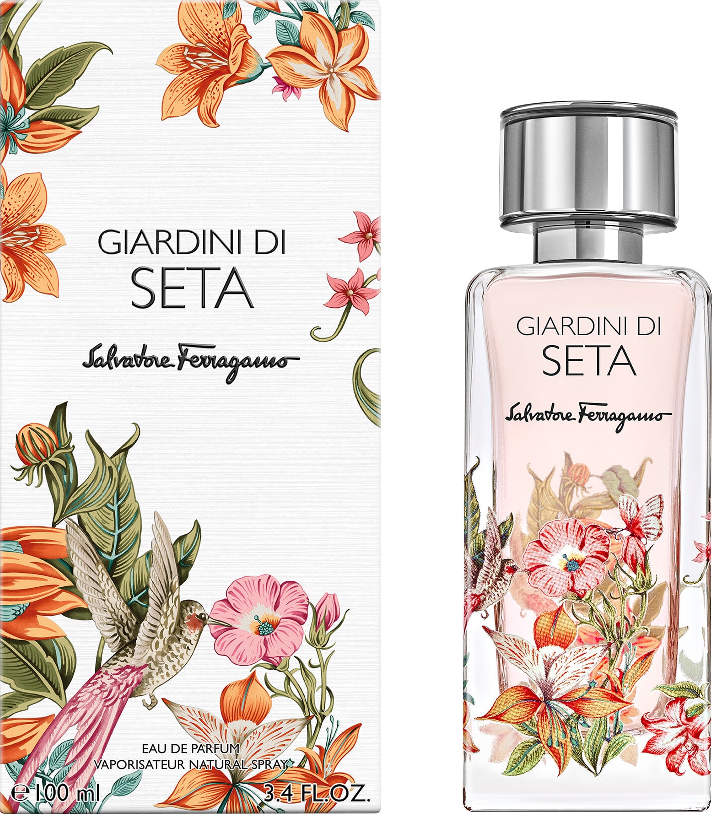 salvatore ferragamo giardini di seta eau de parfum spray 100ml min