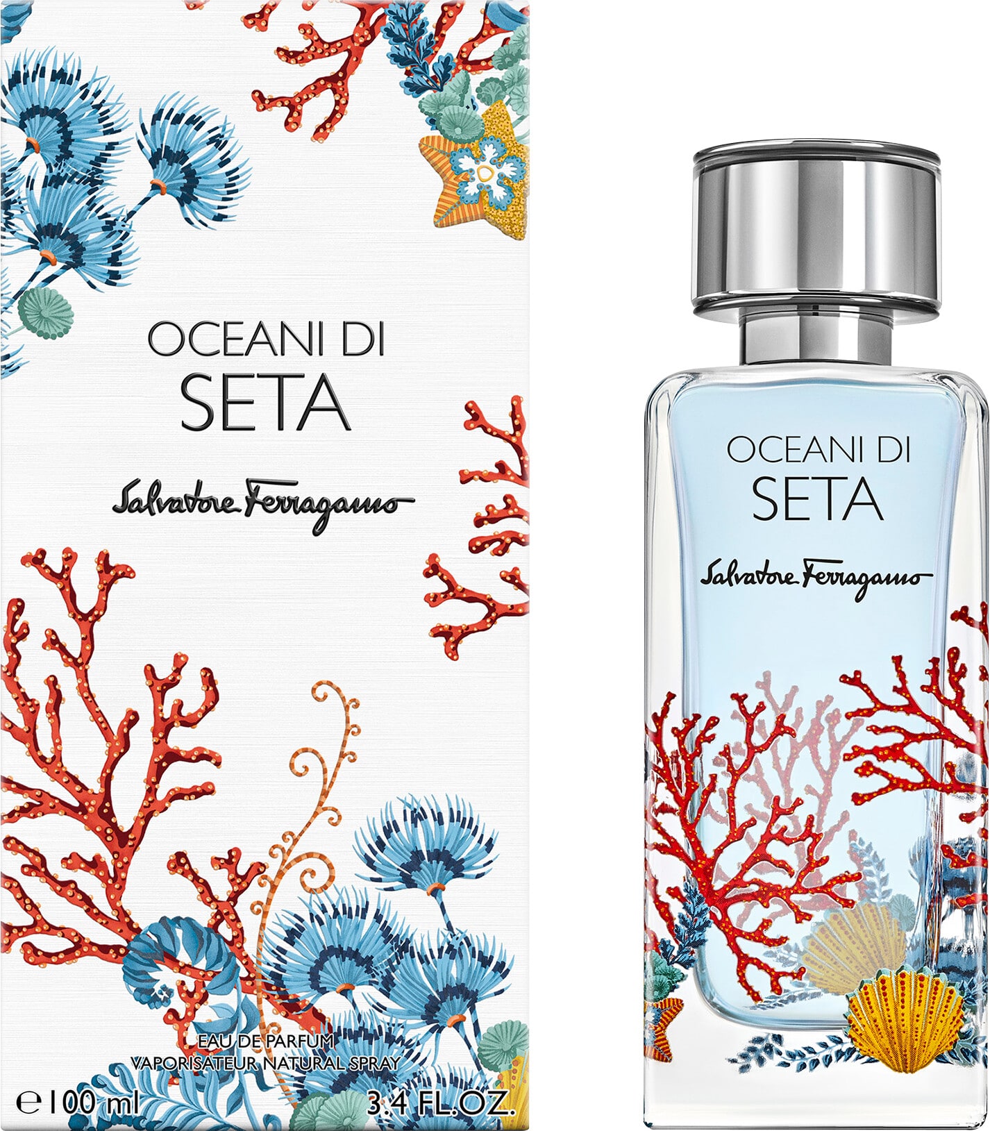 salvatore ferragamo oceani di seta eau de parfum spray 100ml min