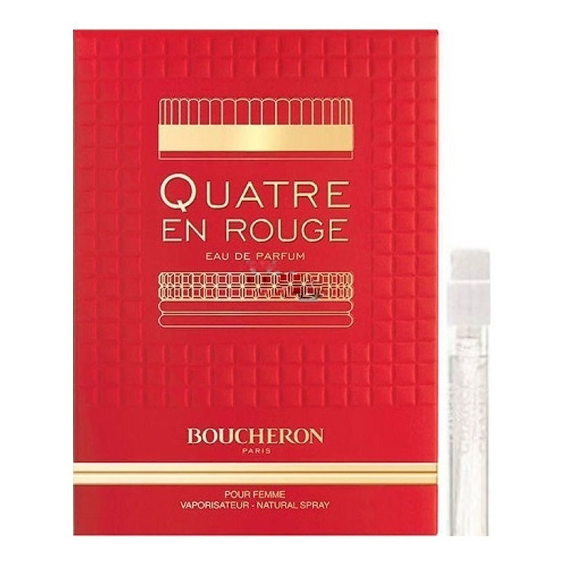 boucheron quatre en rouge edp 2ml vails min