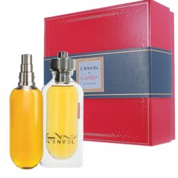 cartier l'envol edp (m) 100ml+100ml refil gift set hd min