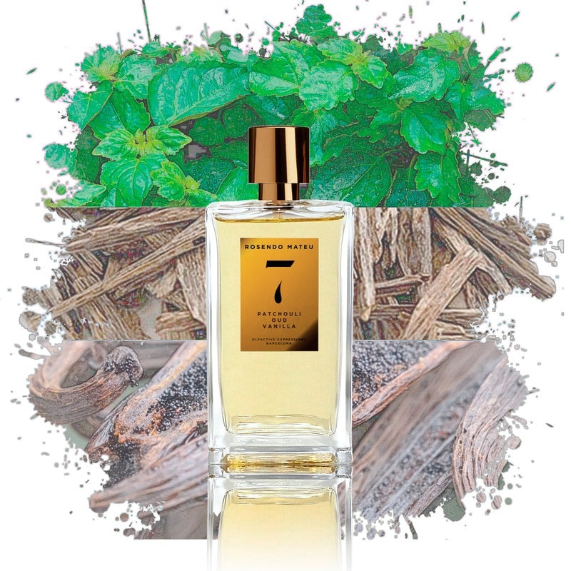 rosendo mateu no 7 patchouli oud vanilla edp (u) 100ml