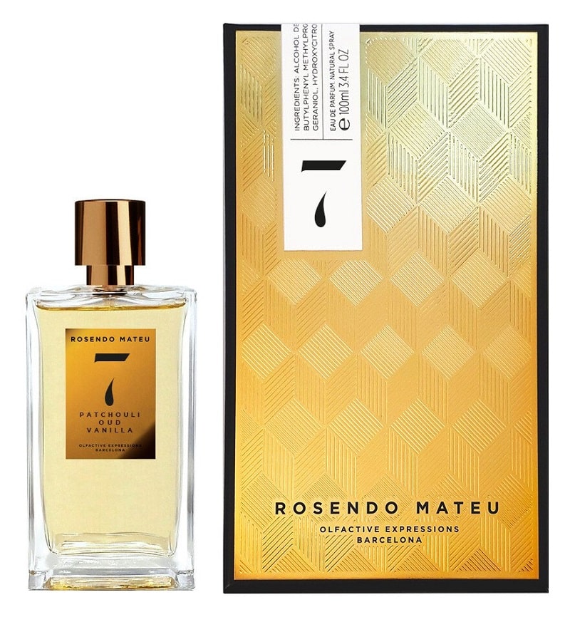 rosendo mateu no 7 patchouli oud vanilla edp (u) 100ml