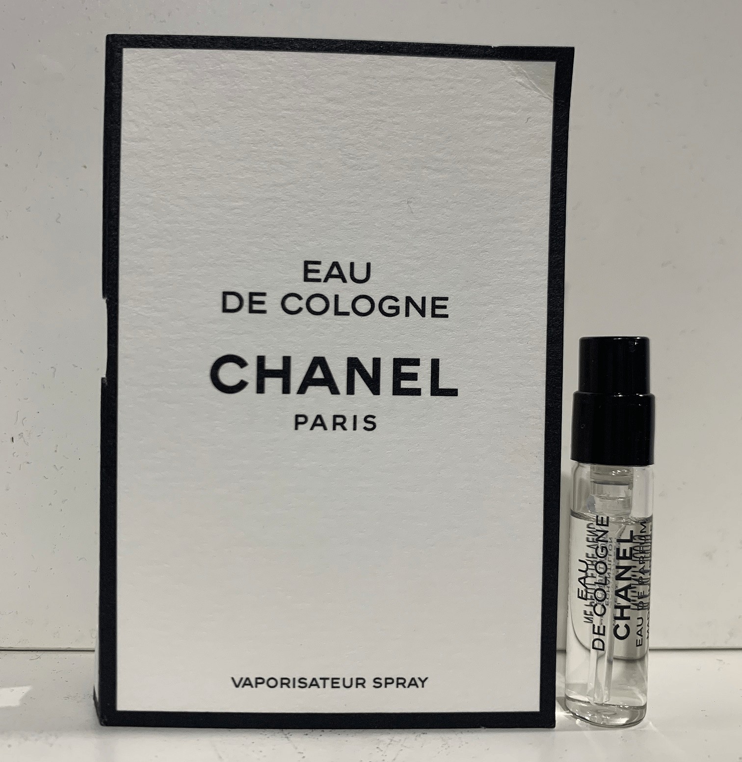 chanel eau de cologne vial (u) 1.5ml