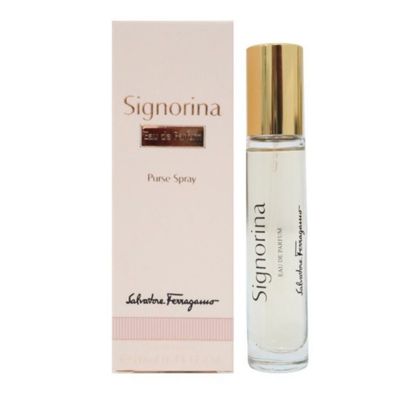 salvatore ferragamo signorina edp (w) purse spray 10ml