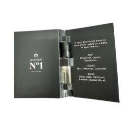 aigner n°1 intense edt pour homme (m) vial 1.5ml x 2pc