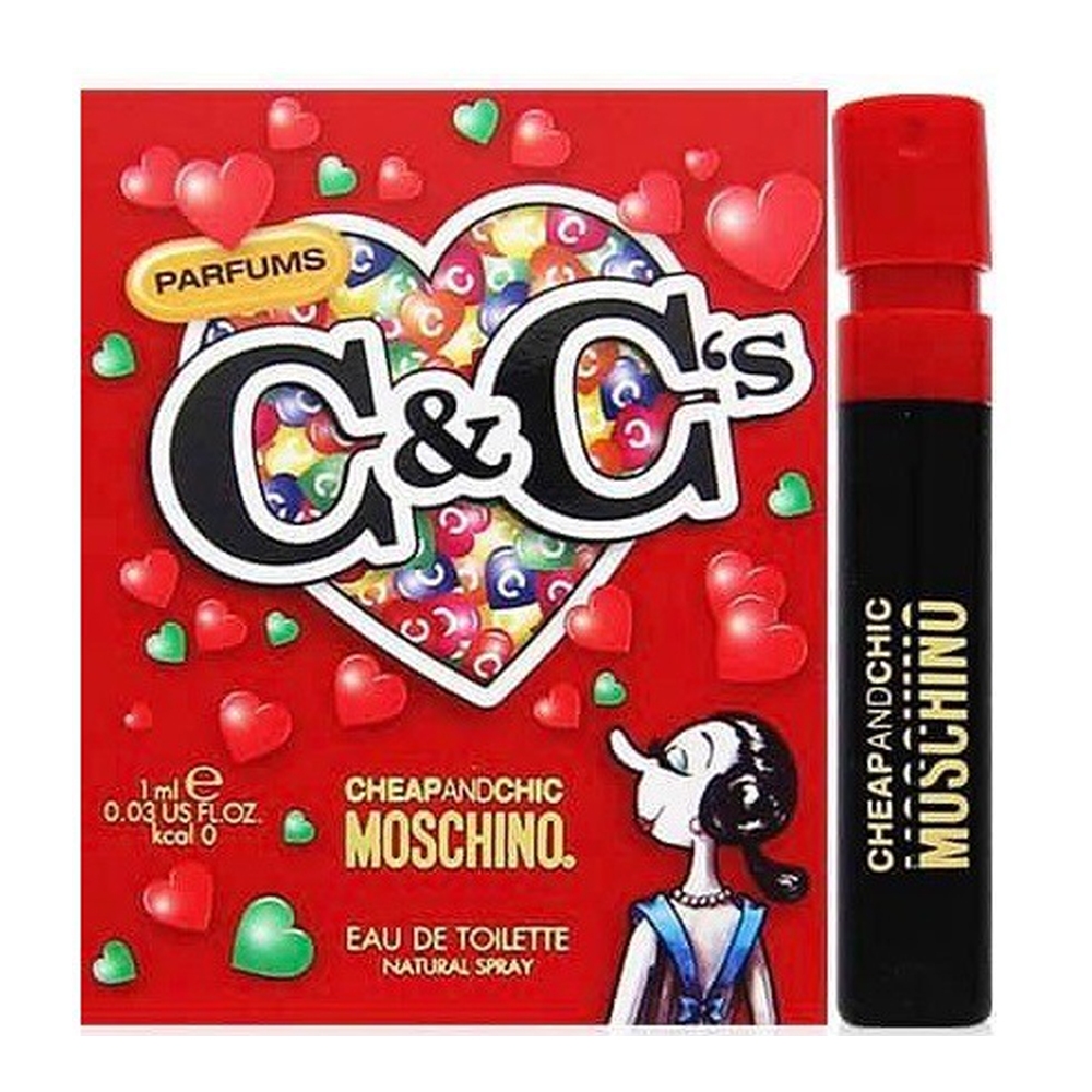 moschino cheap & chic edt (w) vial 1ml x 2pc