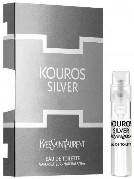 yves saint laurent kouros silver edt (m) vial