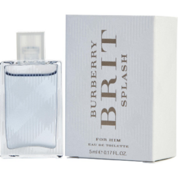 burberry brit splash edt (m) mini 5ml