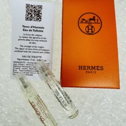 hermes terre d'hermes edt (m) & un jardine sur le nil (w) vial 2ml x 2pc