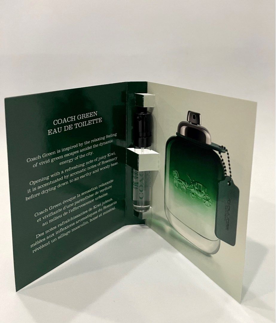 coach green edt (m) vial 2ml