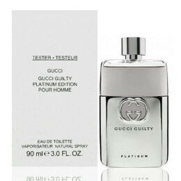gucci guilty pour homme platinum edition pour homme (w) 90ml tester
