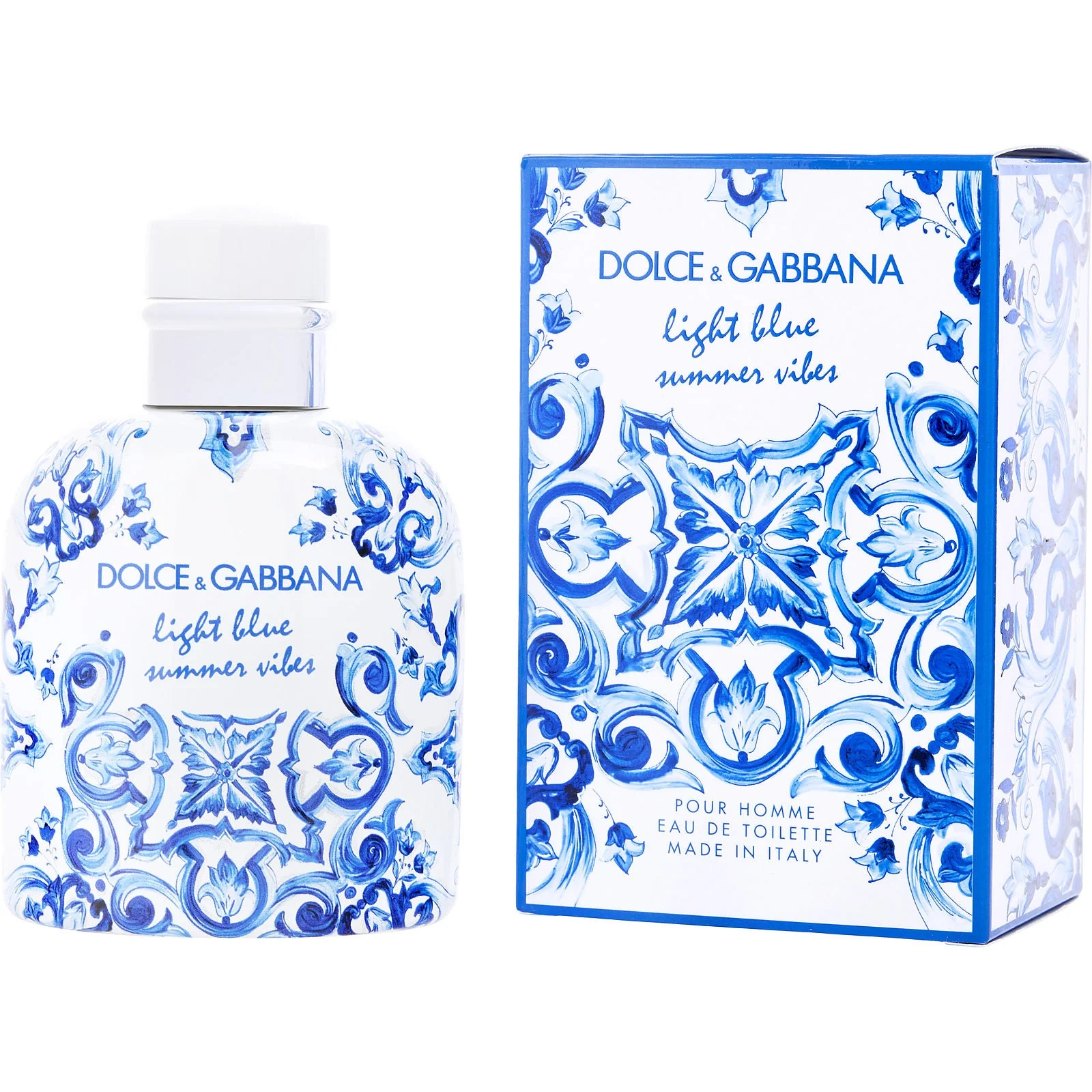 dolce & gabbana light blue pour homme summer viles edt (m) 125ml
