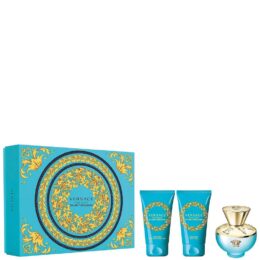 versace dylan pour femme turquoise edt (w) 50ml gift set