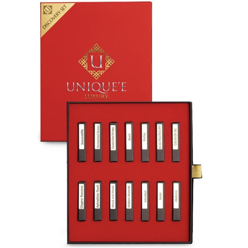 unique'e luxury discovery set 14 x 2ml
