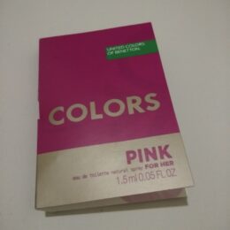 BENETTON COLORS PINK EDT (W) VIAL 1.5ML