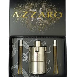 AZZARO WANTED EDP GIFT SET (M) 100ML