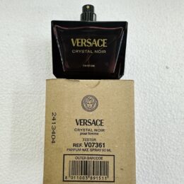 VERSACE CRYSTAL NOIR PARFUM (W) 90ML TESTER ( NO CAP)