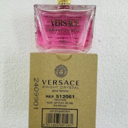 VERSACE BRIGHT CRYSTAL PARFUM (W) 90ML TESTER ( NO CAP)