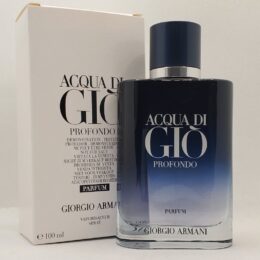 GIORGIO ARMANI ACQUA DI GIO PROFONDO PARFUM (M) TESTER 100ML