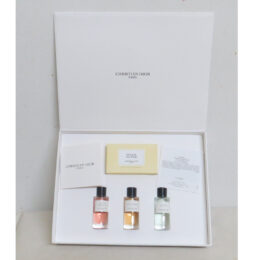 DIOR GIFT SET (U) MINIATURE SET 3 X 7.5ML & 1 X SOAP 50G.