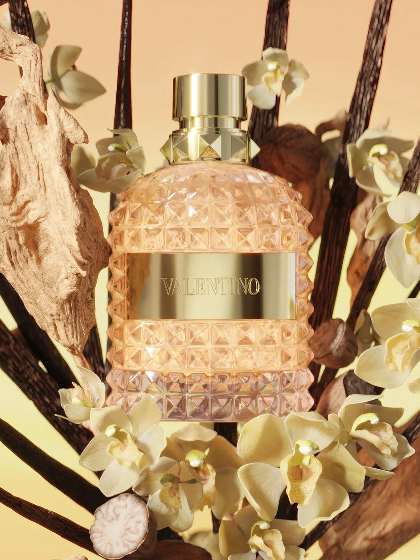 VALENTINO UOMO BORN IN ROMA THE GOLD (M) EDT 100ML - Image 2