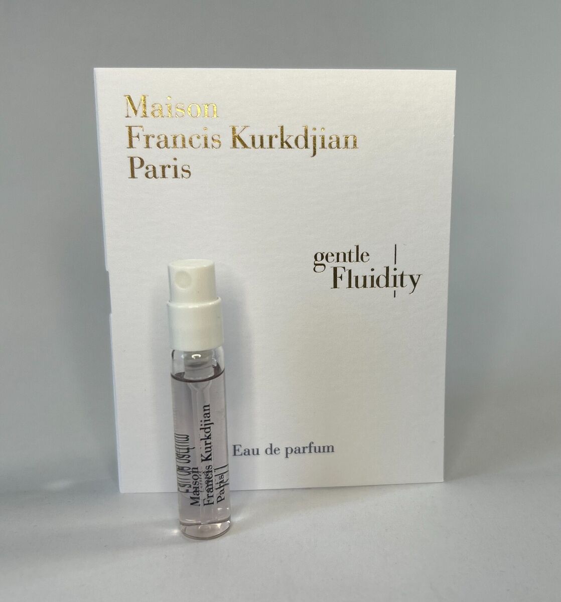 MAISON FRANCIS KURKDJIAN GENTLE FLUIDITY SILVER EDP (U) VIAL 2ML