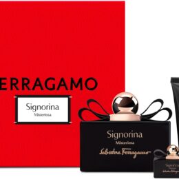 SALVATORE FERRAGAMO SIGNORINA MISTERIOSA EDP (W) 100ML GIFT SET