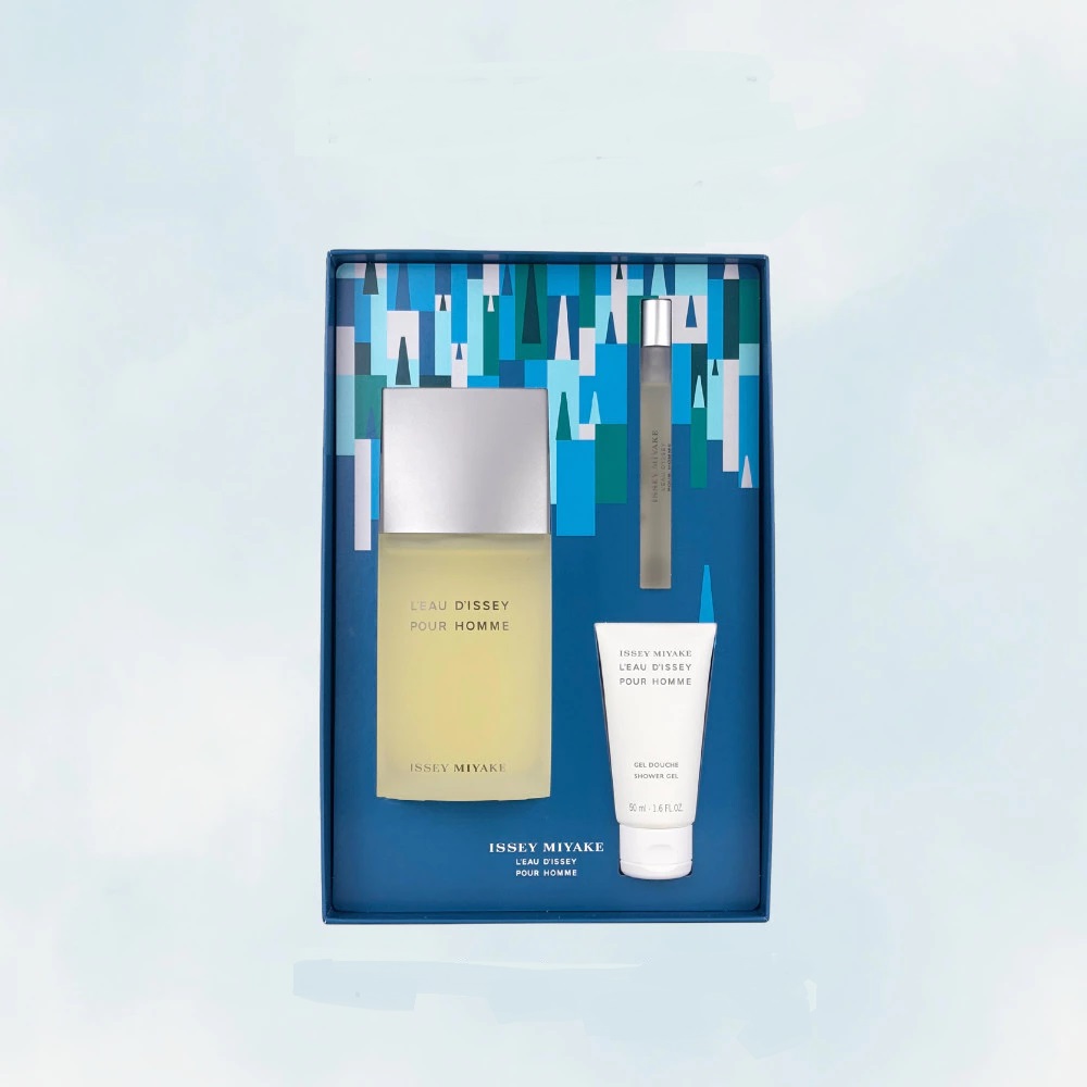 ISSEY MIYAKE L'EAU D'ISSEY POUR HOMME EDT (M) 125ML GIFT SET - Image 3