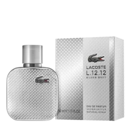 LACOSTE L.12.12 SILVER GREY EDP (M) 100ML