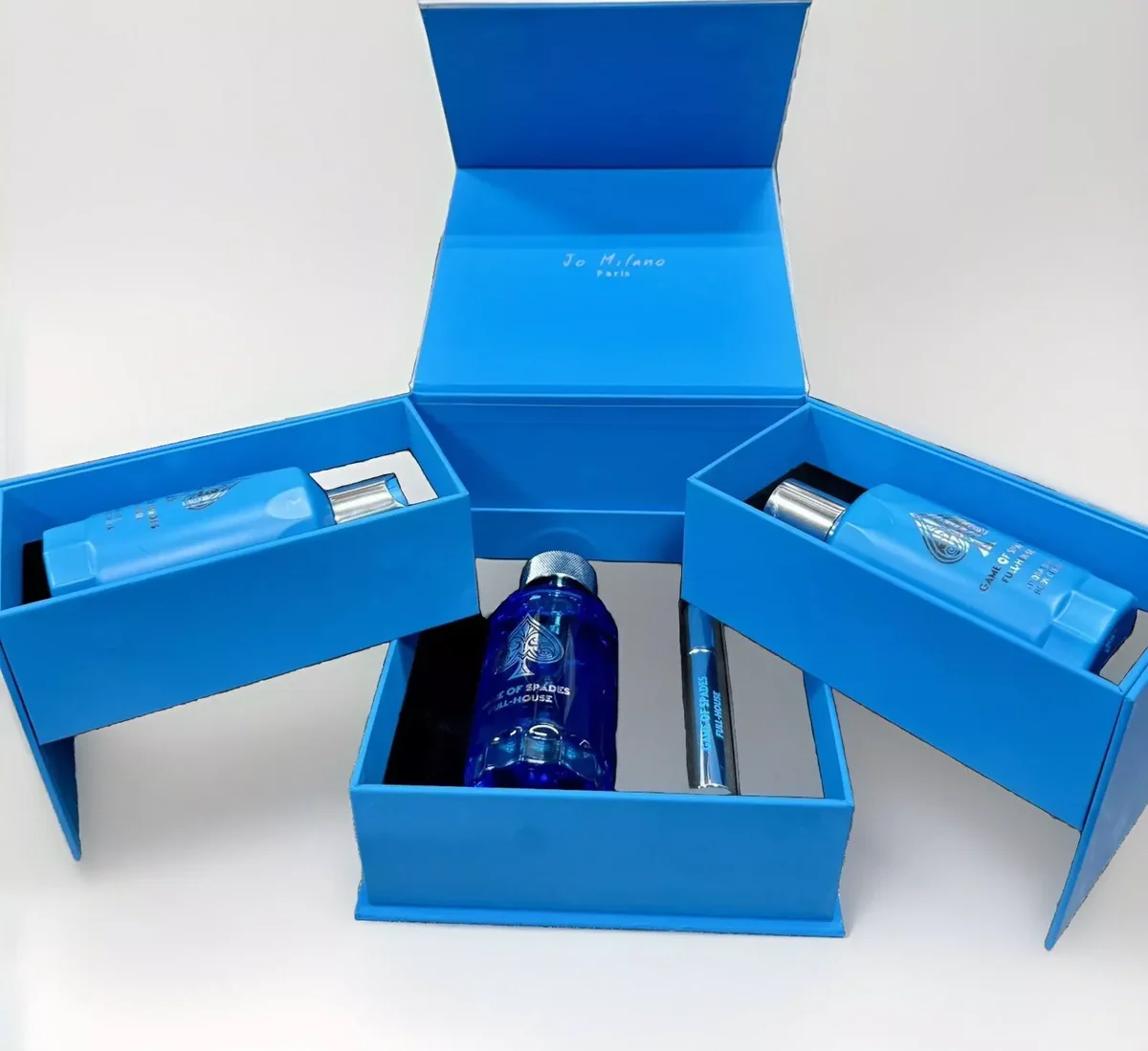 JO MILANO GAME OF SPADE FULL HOUSE PARFUM (U) 100ML GIFT SET - Image 3