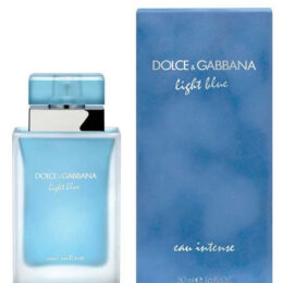 DOLCE & GABBANA LIGHT BLUE EAU INTENSE EDP (W) 50ML