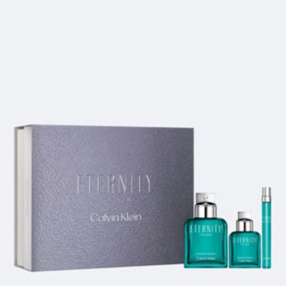 CK ETERNITY AROMATIC ESSENCE FOR MEN PARFUM INTENSE (M) 100ML GIFT SET