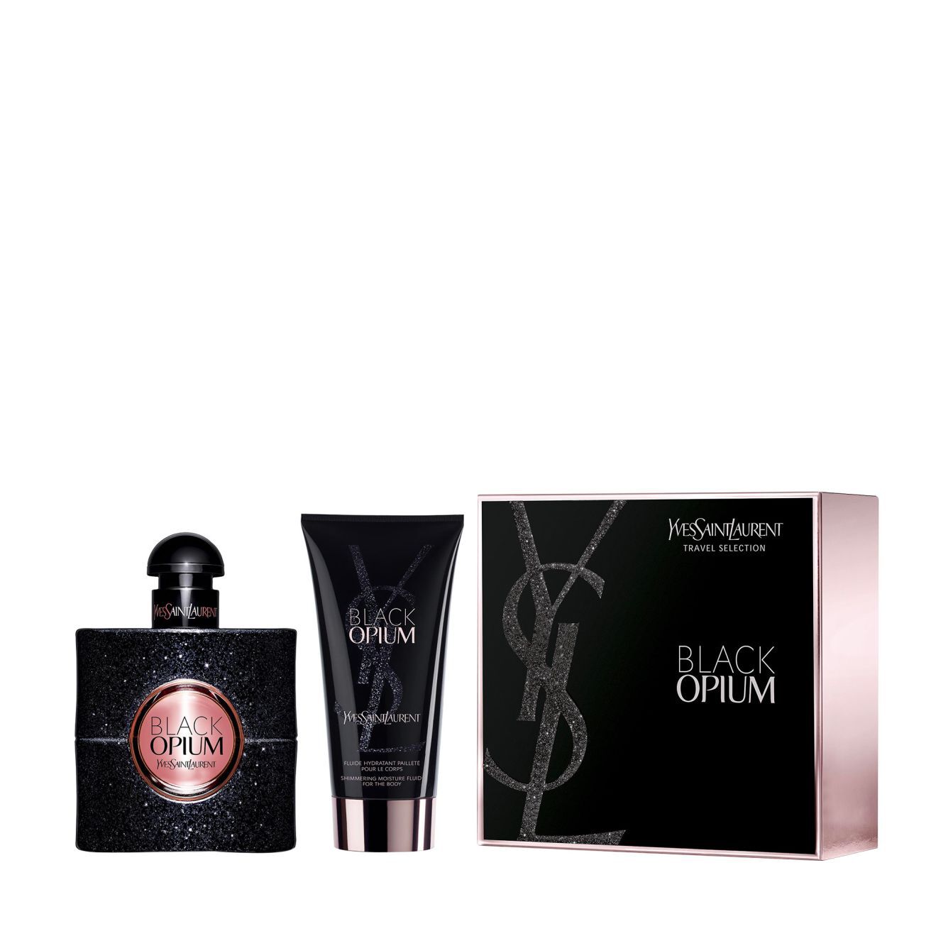 YVES SAINT LAURENT BLACK OPIUM EDP (W) 50ML TRAVEL EXCLUSIVE