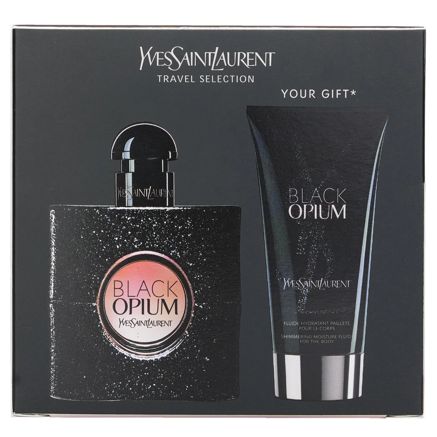 YVES SAINT LAURENT BLACK OPIUM EDP (W) 50ML TRAVEL EXCLUSIVE - Image 2