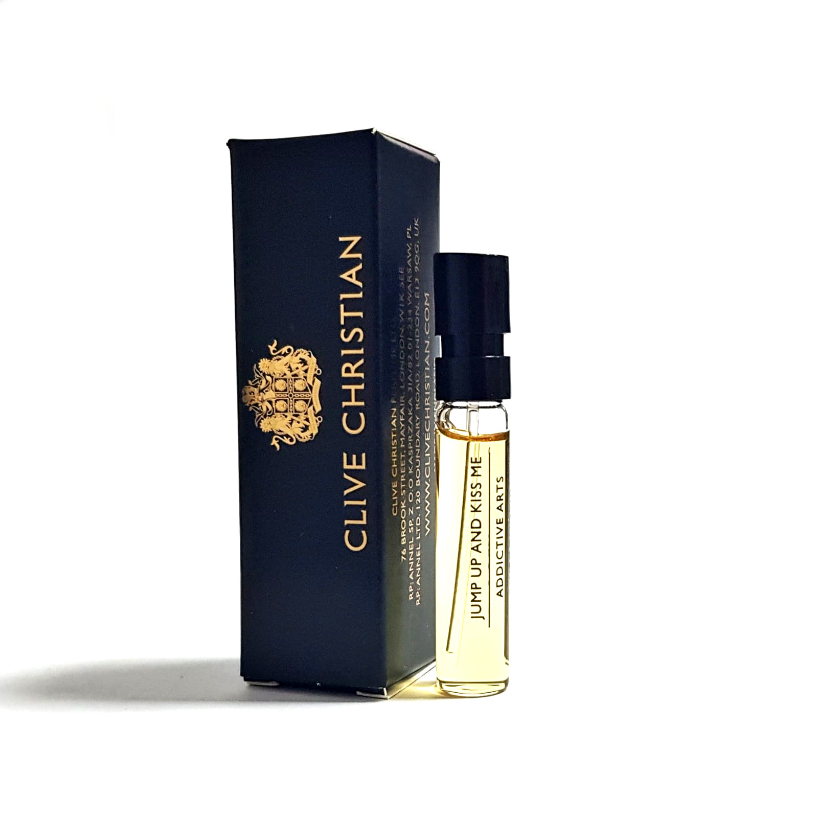 CLIVE CHRISTIAN JUMP UP AND KISS ME ADDICTIVE ART HEDONISTIC PERFUME (U) VIAL 2ML