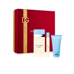DOLCE & GABBANA LIGHT BLUE POUR HOMME EDT (W) 125ML GIFT SET