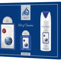 LATTAFA ART OF UNIVERSE EDP (M) 100ML GIFTSET