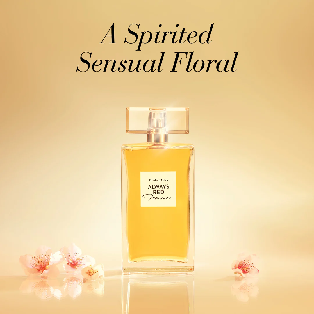 ELIZABETH ARDEN ALWAYS RED FEMME EDT (W) 100ML 2024 - Image 2