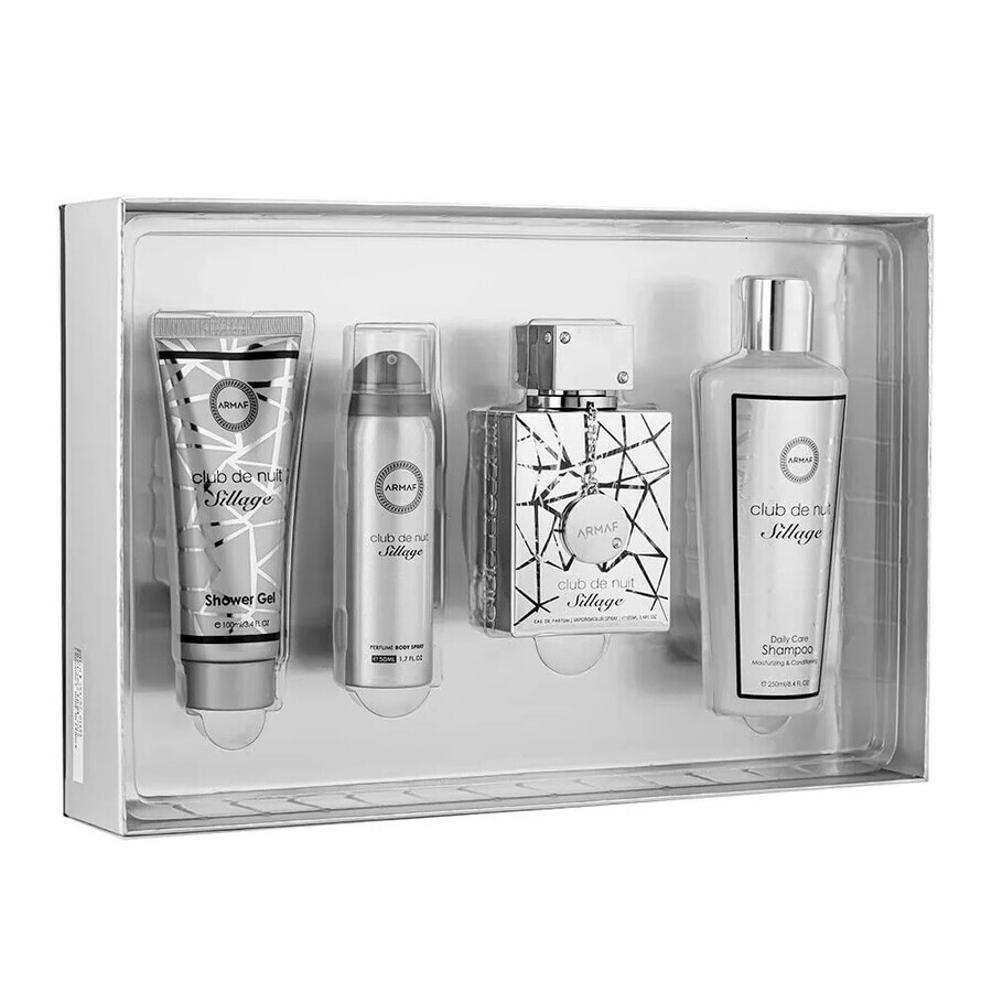 ARMAF CLUB DE NUIT SILLAGE EDP (U) 105ML GIFTSET - Image 3